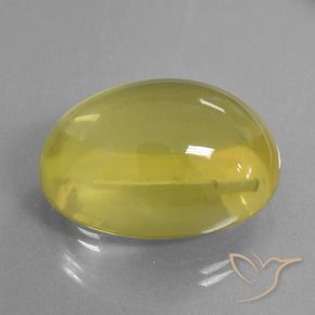 Cuarzo Amarillo miel claro natural de 56.08 ct, Ovalada, Transparente
