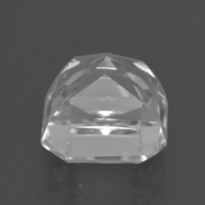 Cuarzo Blanco claro natural de 9.12 ct, corte esmeralda, VVS