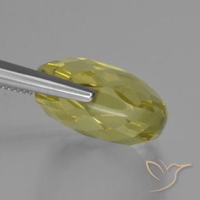 Cuarzo Amarillo claro natural de 27.82 ct, Forma Cojín, VVS-VS