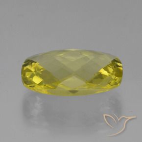 Cuarzo Amarillo claro natural de 14.81 ct, Forma Cojín, VVS