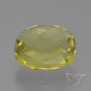 Cuarzo Amarillo piña natural de 26.65 ct, Forma Cojín, VVS