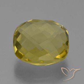 Cuarzo Amarillo claro natural de 27.43 ct, Forma Cojín, VVS