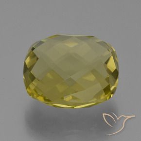 Cuarzo Amarillo piña natural de 25.97 ct, Forma Cojín, VVS