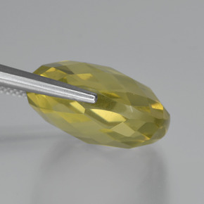 Cuarzo Limón natural de 26.29 ct, Corte Cojín, VVS