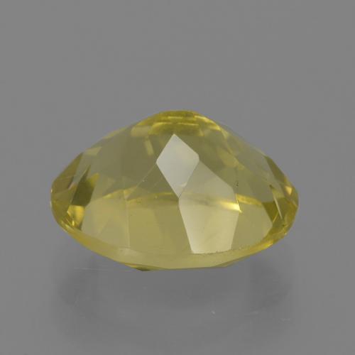 Cuarzo amarillo natural de 3,51 ct, corte óvalo, VS