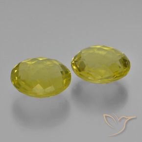 Gemas de Cuarzo Amarillo piña natural de 10.53 ct, Redondo, VVS-VS