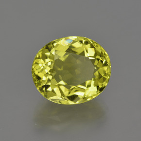 Cuarzo Limón natural de 5.27 ct, Corte Óvalo, VS