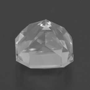Cuarzo Blanco natural de 9.05 ct, corte esmeralda, VVS-VS