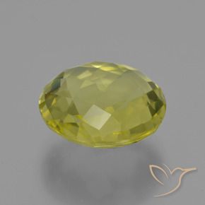 Cuarzo amarillo natural de 5,31 ct, corte redondo, VVS-VS