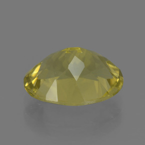 Cuarzo amarillo natural de 3,04 ct, corte óvalo, VS