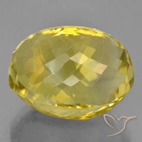 Cuarzo Amarillo abejorro natural de 27.92 ct, Ovalada, VVS-VS