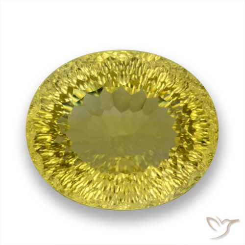 64.36ct Natural Amarillo intenso Cuarzo, Ovalada, VVS, Photo A