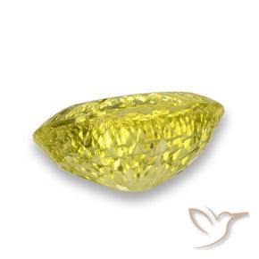 Cuarzo Amarillo medio natural de 26.58 ct, Ovalada, VVS