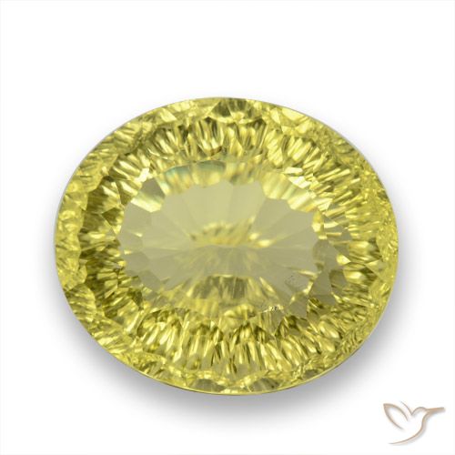31.29ct Natural Amarillo medio Cuarzo, Ovalada, VVS