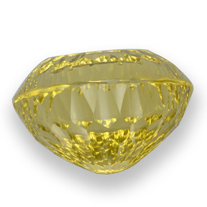 Cuarzo Amarillo oscuro medio natural de 70.83 ct, Corte Óvalo, VVS