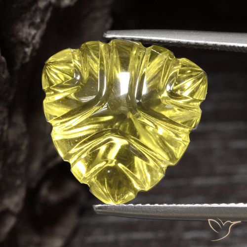 15.33ct Natural Amarillo piña claro Cuarzo, Trillón, Transparente