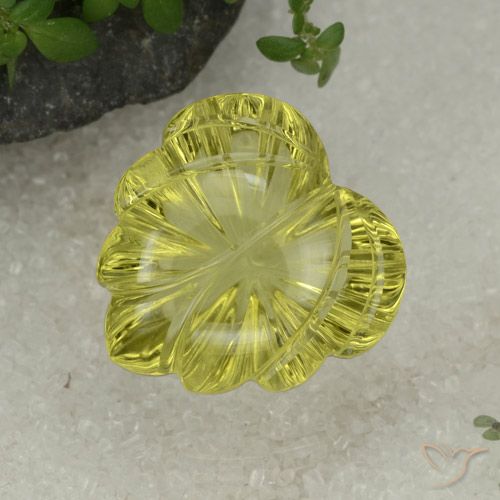 15.29ct Natural Amarillo claro Cuarzo, Elegante, Transparente