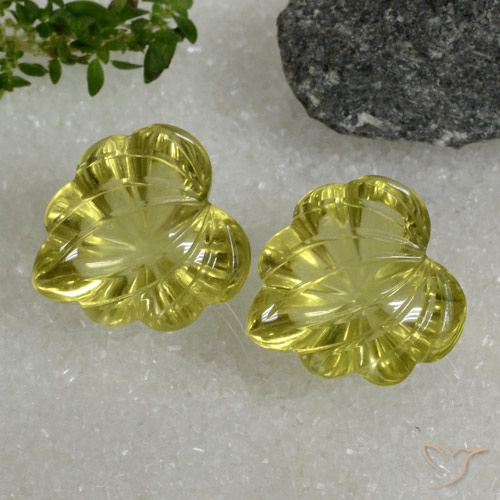 20.42ctw Natural Pineapple yellow Cuarzo, Elegante, Transparente