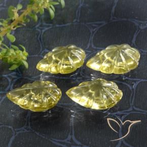 Gemas de Cuarzo Amarillo pálido natural de 14.83 ct, Elegante, Transparente