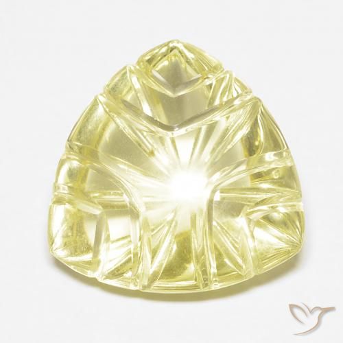 10.44ct Natural Amarillo claro Cuarzo, Elegante, Transparente