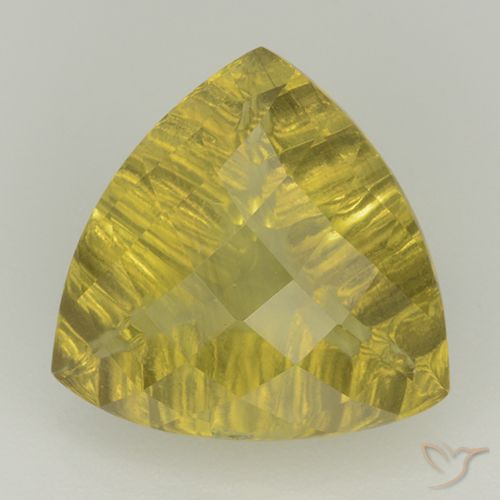 6.11ct Natural Amarillo piña Cuarzo, Trillón, Transparente