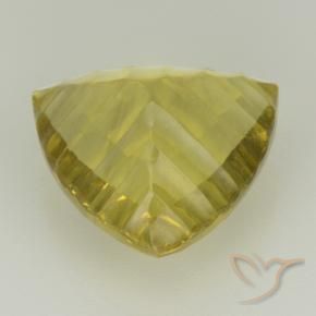 Cuarzo Amarillo piña natural de 6.11 ct, Trillón, Transparente