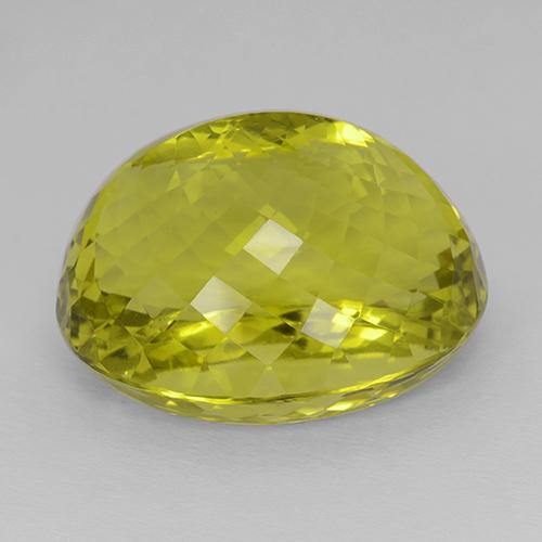 Cuarzo Amarillo abejorro natural de 54.44 ct, Ovalada, IF