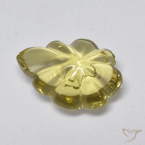 Cuarzo Amarillo terroso natural de 4.25 ct, Elegante, Transparente