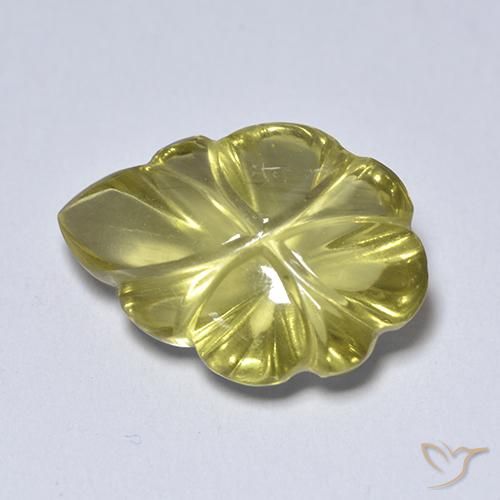 Cuarzo Amarillo suave natural de 4.34 ct, Elegante, Transparente