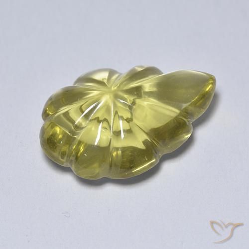 Cuarzo Amarillo suave natural de 4.34 ct, Elegante, Transparente
