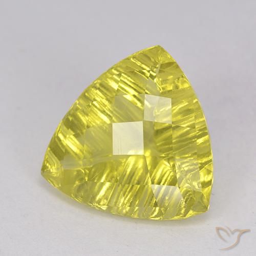 Cuarzo Amarillo abejorro natural de 5.51 ct, Trillón, Transparente