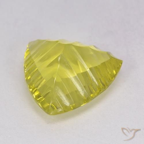 Cuarzo Amarillo abejorro natural de 5.51 ct, Trillón, Transparente