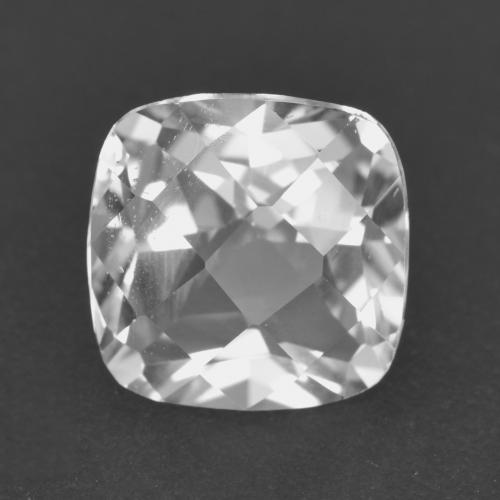 Cuarzo Blanco natural de 2.63 ct, Corte Cojín, VVS-VS