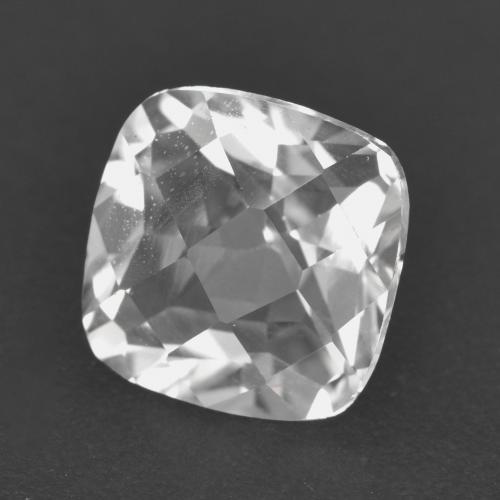Cuarzo Blanco natural de 2.63 ct, Corte Cojín, VVS-VS