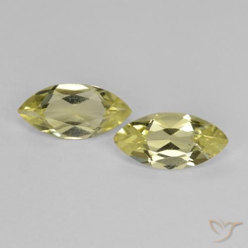 1.32ctw Natural Amarillo laguna Cuarzo, Marquesa, VS