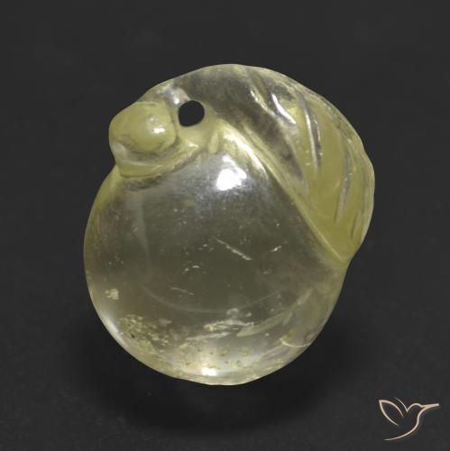 10.58ct Natural Amarillo claro medio Cuarzo, Elegante, Transparente