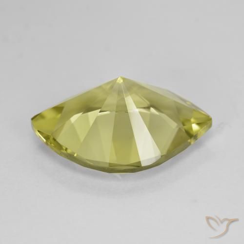 Cuarzo Verde terroso cálido natural de 6.86 ct, Marquesa, VVS