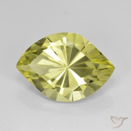 Cuarzo Verde claro natural de 6.98 ct, Marquesa, VVS