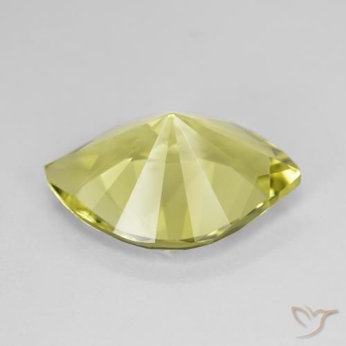 Cuarzo Verde claro natural de 6.98 ct, Marquesa, VVS