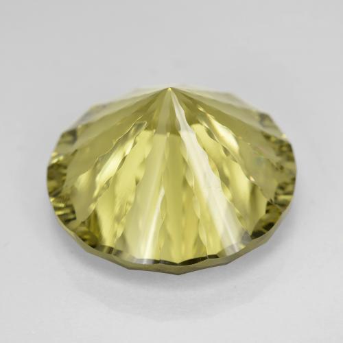 Cuarzo Verde terroso cálido natural de 17.47 ct, Forma elegante, VVS