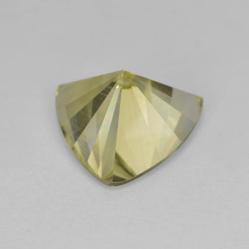 Cuarzo amarillo natural de 2,07 ct, trillón, VVS-VS