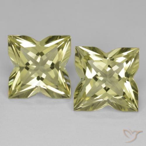 13.92ctw Natural Amarillo verdoso Cuarzo, Elegante, VVS
