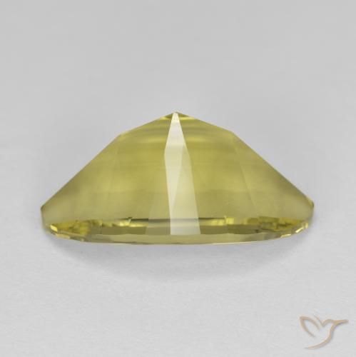 Cuarzo Amarillo piña natural de 9.97 ct, Marquesa, VVS