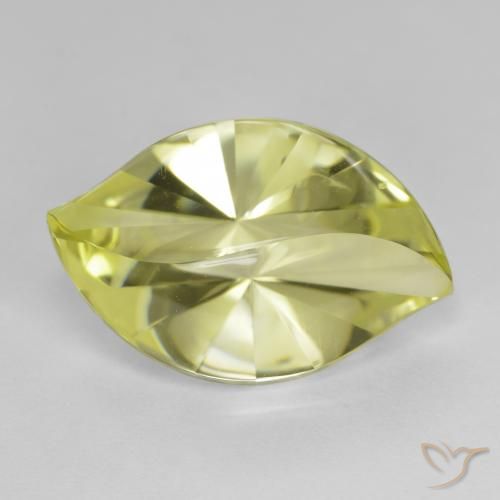 10.18ct Natural Amarillo limón Cuarzo, Marquesa, VVS