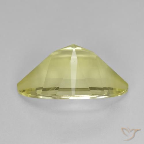 Cuarzo Amarillo limón natural de 9.82 ct, Marquesa, VS
