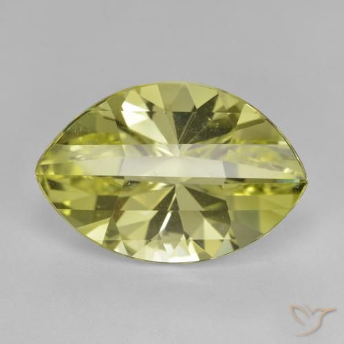 9.48ct Natural Amarillo medio Cuarzo, Marquesa, VVS-VS