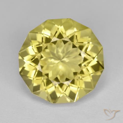 10.26ct Natural Amarillo miel muy claro Cuarzo, Elegante, VVS-VS
