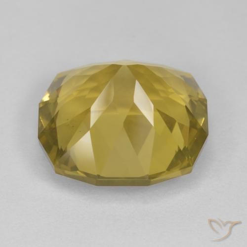 Cuarzo Amarillo medio natural de 9.43 ct, Elegante, VS