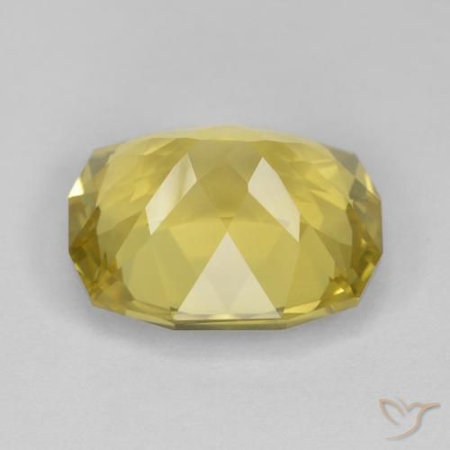 Cuarzo Amarillo mostaza natural de 7.96 ct, Elegante, VS