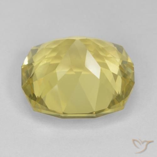 Cuarzo Amarillo toscana natural de 12.04 ct, Elegante, VS
